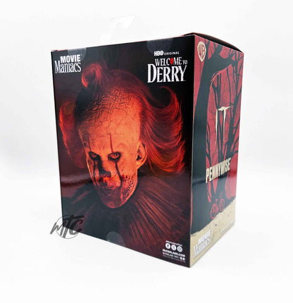 Movie Maniacs: ES - Welcome to Derry - Pennywise (Bloody) 16cm PVC Statue  McFarlane 2026
