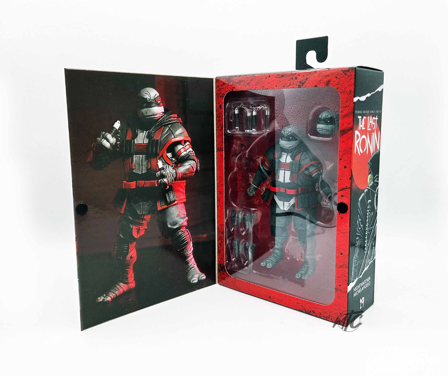 Teenage Mutant Ninja Turtles: The Last Ronin - Michelangelo (Nightwatcher) The Lost Years Actionfigur 18cm NECA 2026
