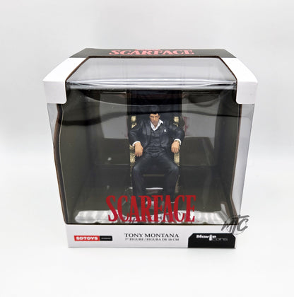 Movie Icons: Scarface - Tony Montana (Throne) PVC Statue 18cm SD Toys 2026