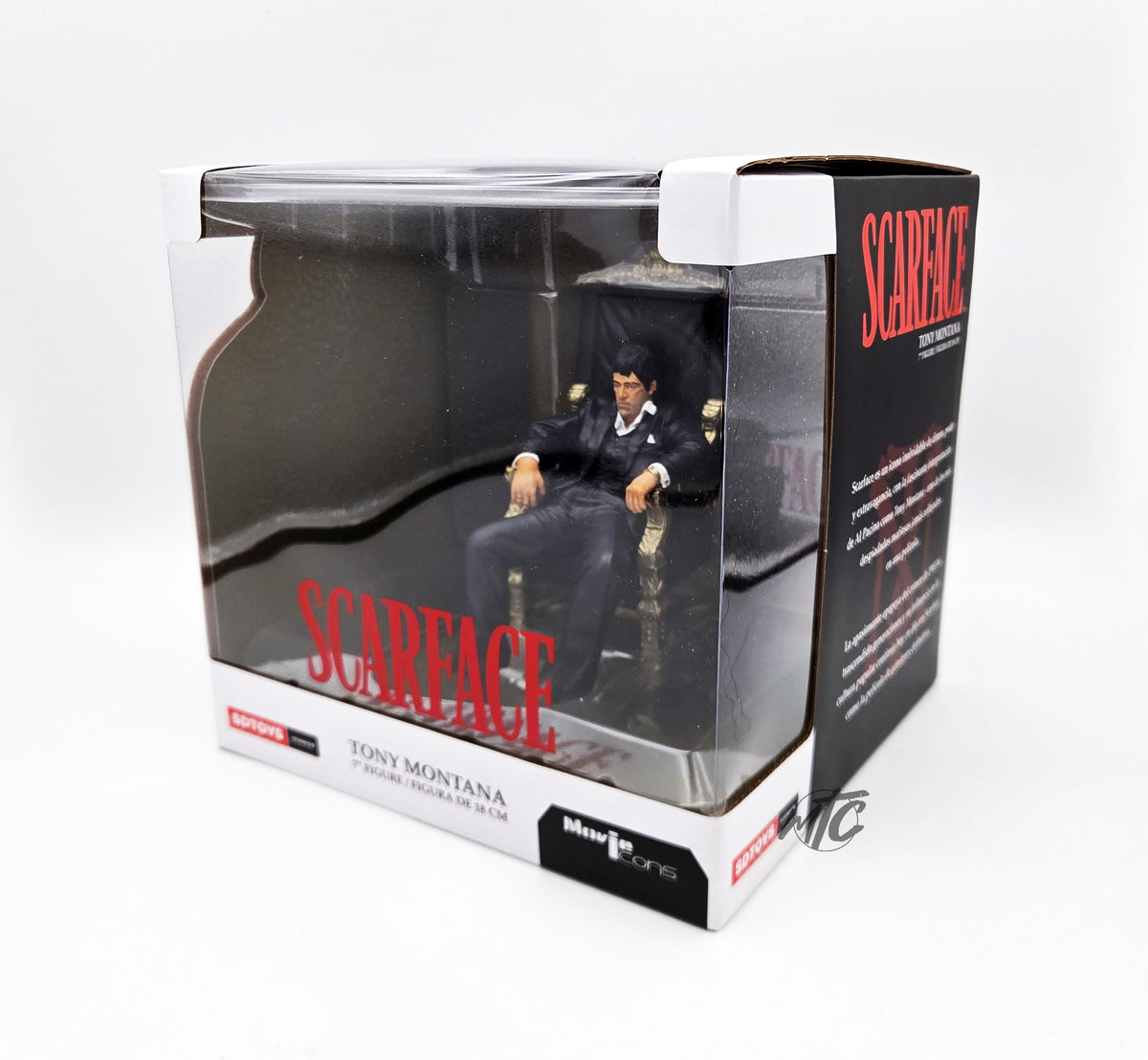 Movie Icons: Scarface - Tony Montana (Throne) PVC Statue 18cm SD Toys 2026