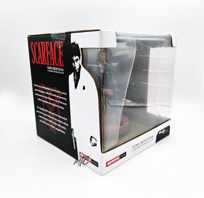 Movie Icons: Scarface - Tony Montana (Bloody) Deluxe PVC Statue 18cm SD Toys 2026