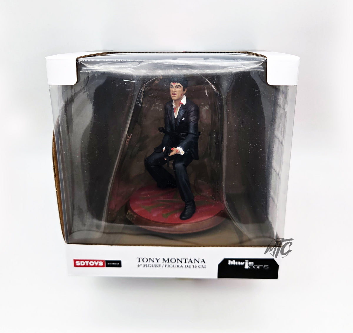 Movie Icons: Scarface - Tony Montana (Bloody) Deluxe PVC Statue 18cm SD Toys 2026