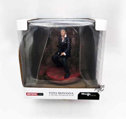 Movie Icons: Scarface - Tony Montana (Bloody) Deluxe PVC Statue 18cm SD Toys 2026