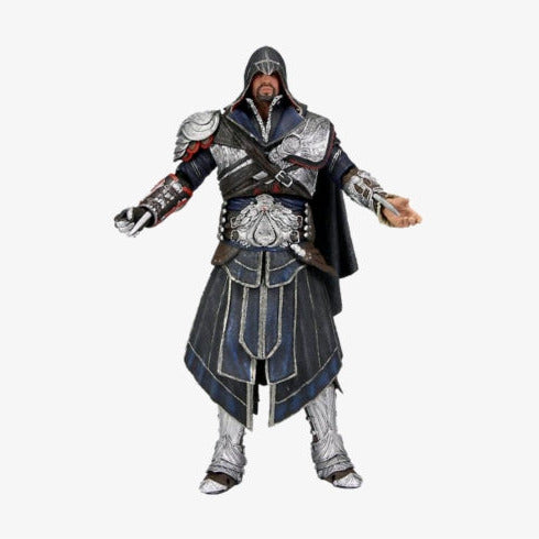 Assassin’s Creed: Brotherhood - Ezio Auditore (Onyx Assassin) Actionfigur 18cm NECA 2012