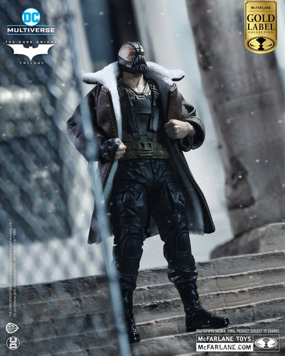 DC Multiverse: Batman The Dark Knight Rises - Bane (Trench Coat Variant) Gold Label 18cm Actionfigur McFarlane Toys 2023 SDCC Exclusive