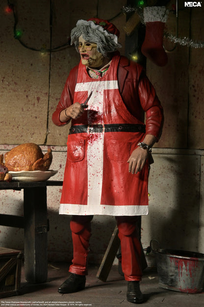 The Texas Chainsaw Massacre - Ultimate Santa Leatherface 18cm Actionfigur NECA 2026