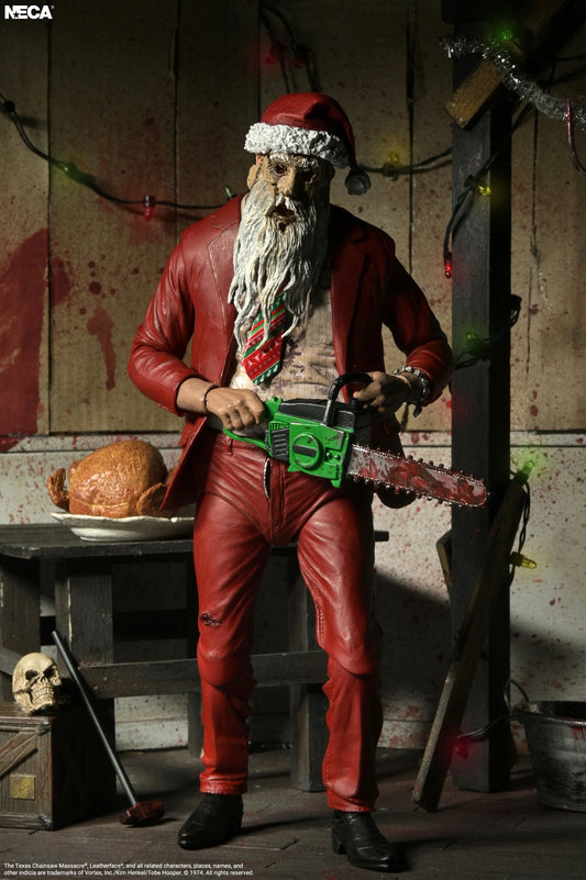 The Texas Chainsaw Massacre - Ultimate Santa Leatherface 18cm Actionfigur NECA 2026