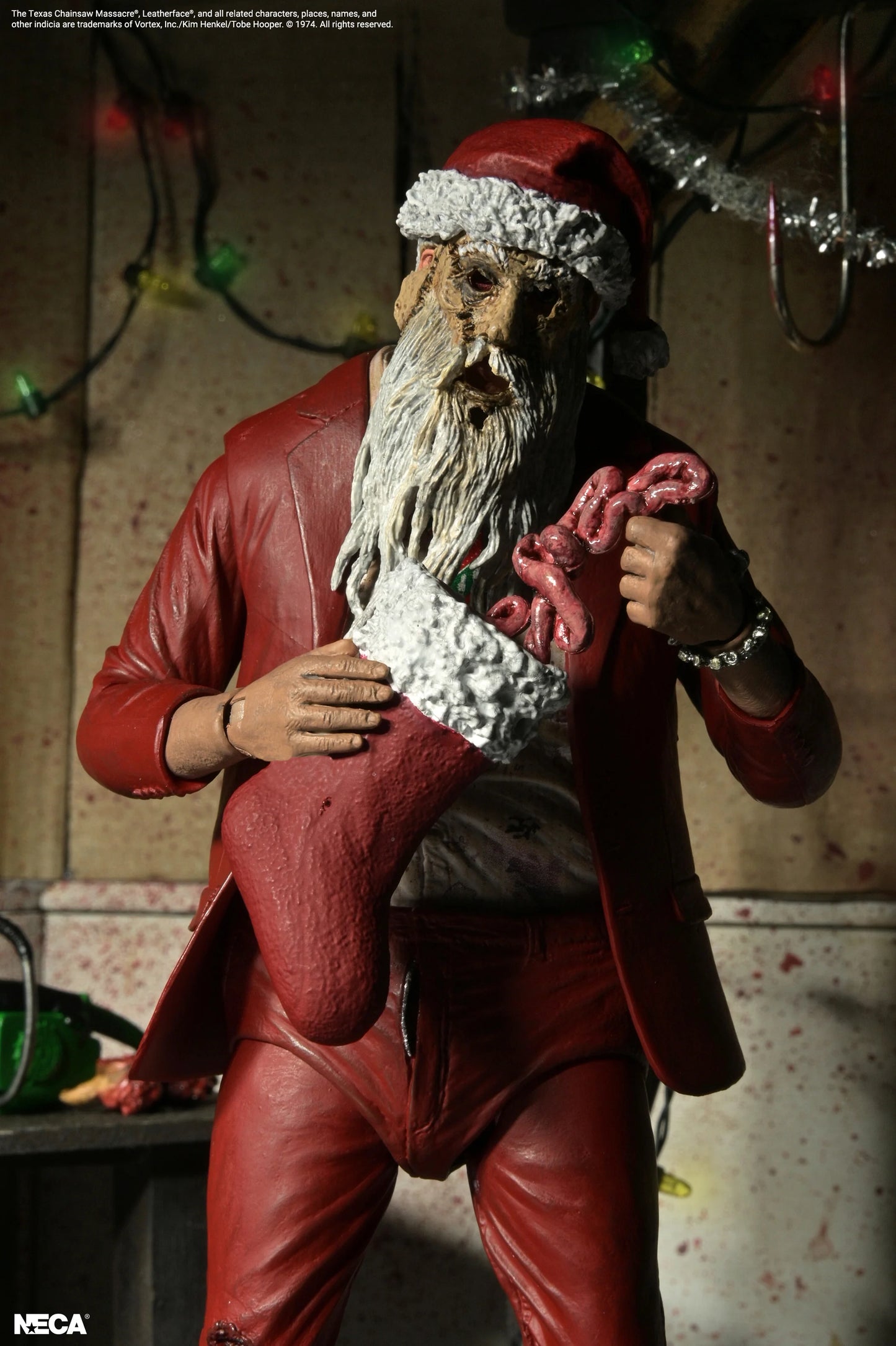The Texas Chainsaw Massacre - Ultimate Santa Leatherface 18cm Actionfigur NECA 2026