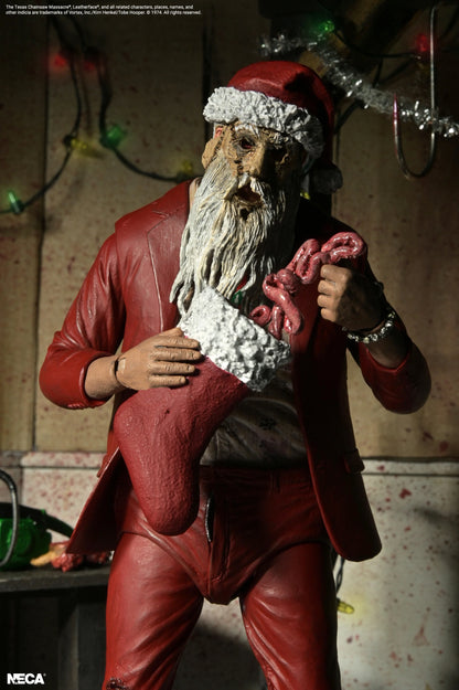 The Texas Chainsaw Massacre - Ultimate Santa Leatherface 18cm Actionfigur NECA 2026