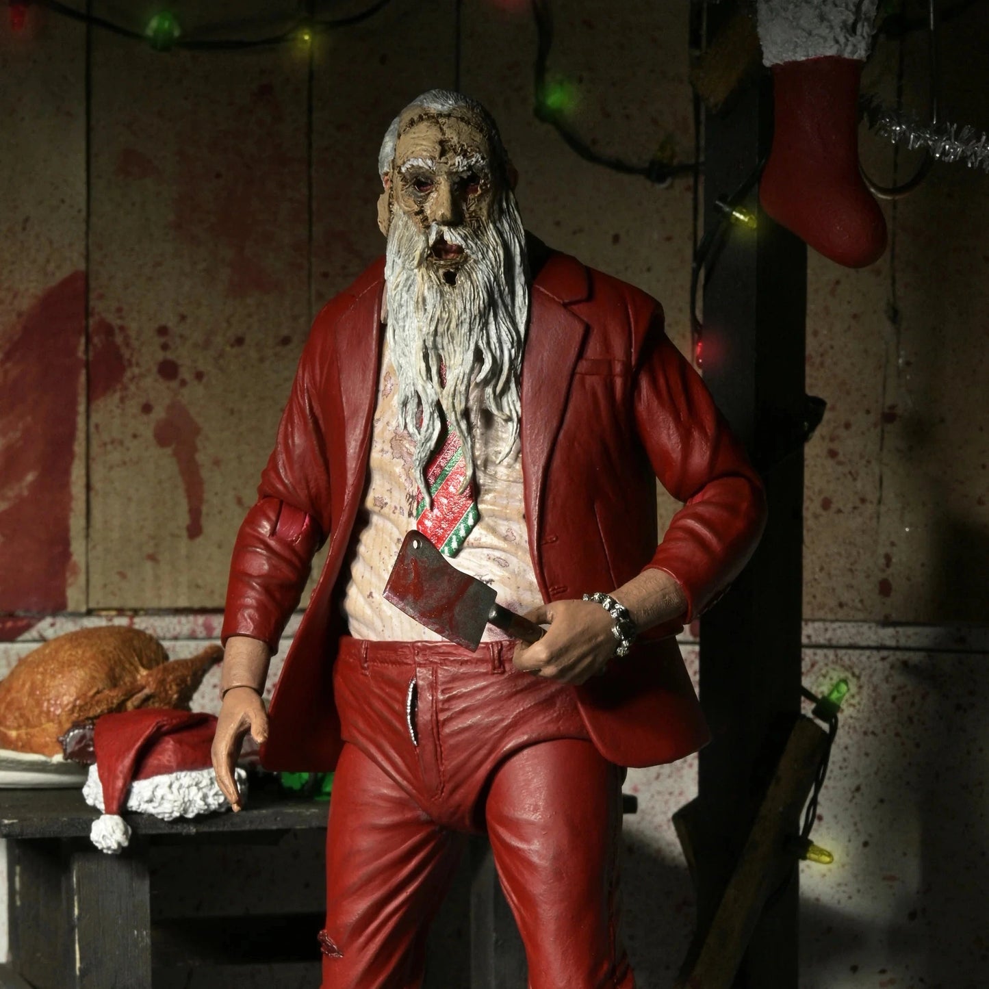 The Texas Chainsaw Massacre - Ultimate Santa Leatherface 18cm Actionfigur NECA 2026