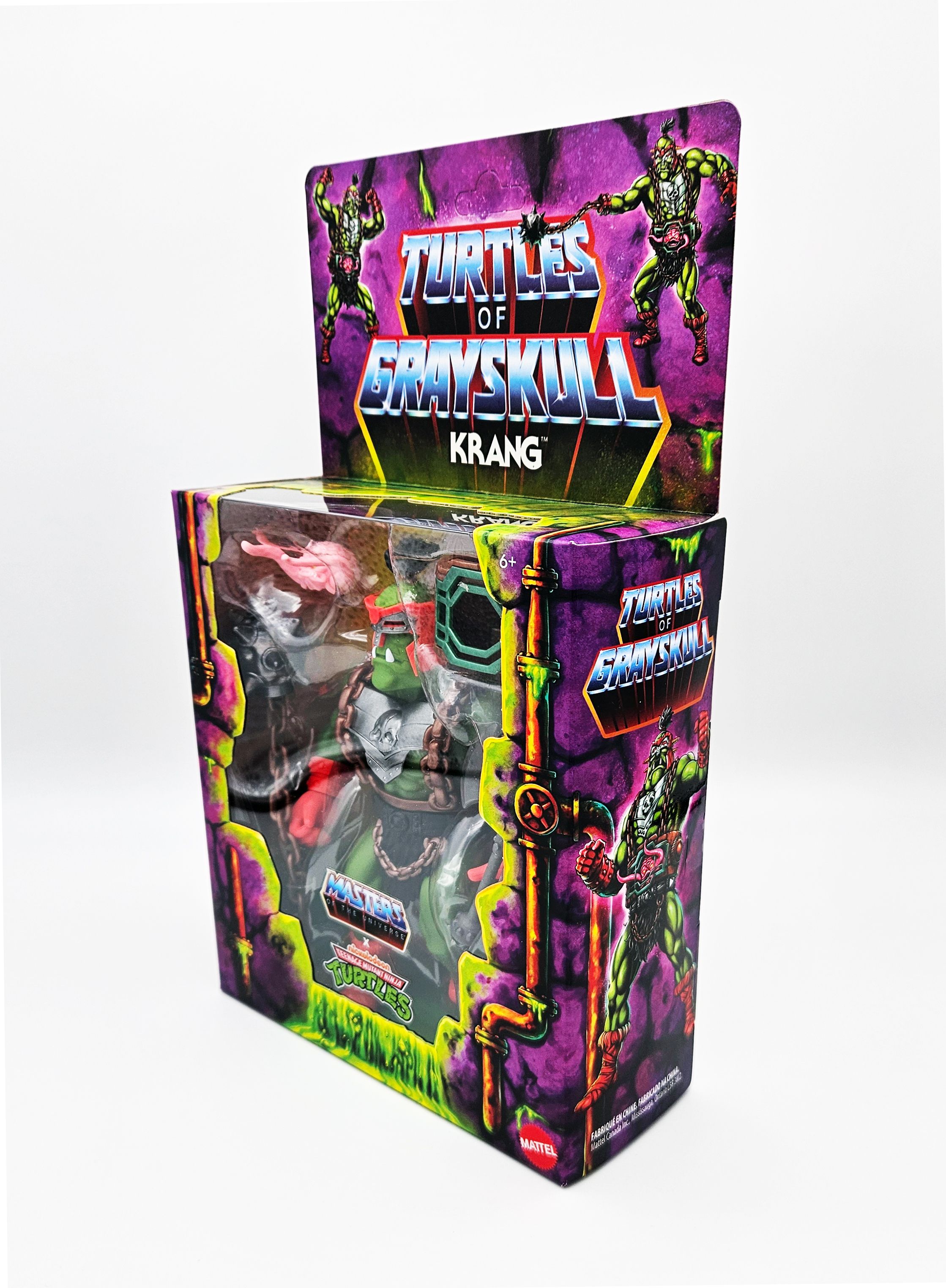 MOTU x TMNT: Turtles of Grayskull - Krang Actionfigur 18cm MOTU x TMNT: Turtles of Grayskull - Krang Actionfigur 18cm