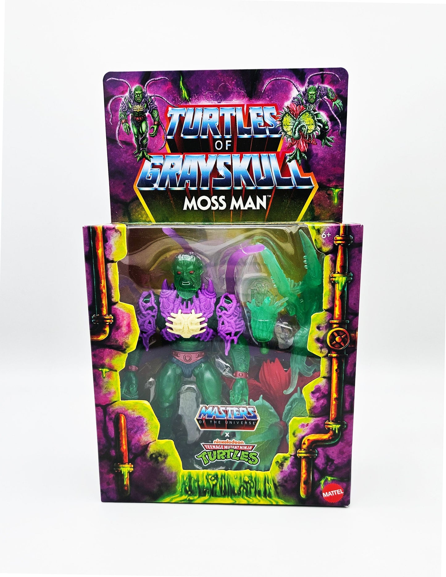 MOTU x TMNT: Turtles of Grayskull - Moss Man Actionfigur 14cm Mattel 2024