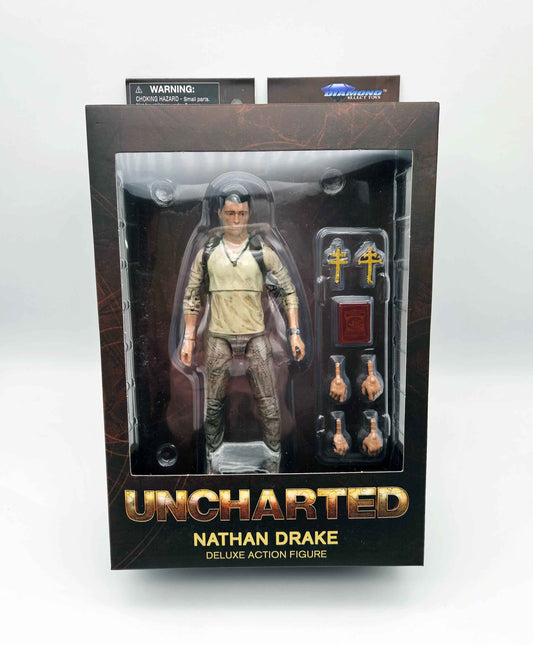 Uncharted Select - Nathan Drake Deluxe Actionfigur 18cm Diamond Select Toys