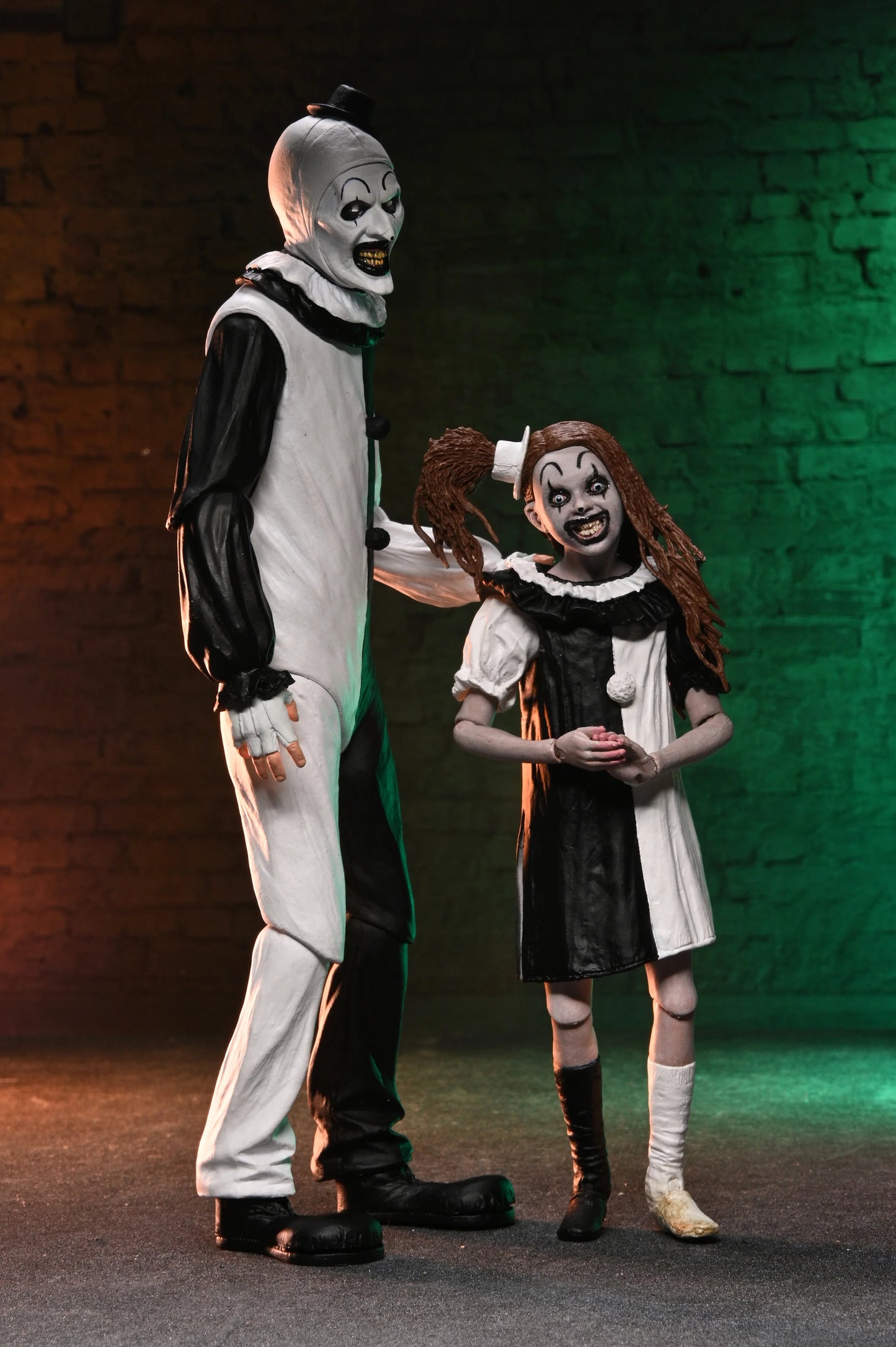 Terrifier 2 - Ultimate Art The Clown & Little Pale Girl (2-Pack) 17cm Actionfiguren NECA 2026