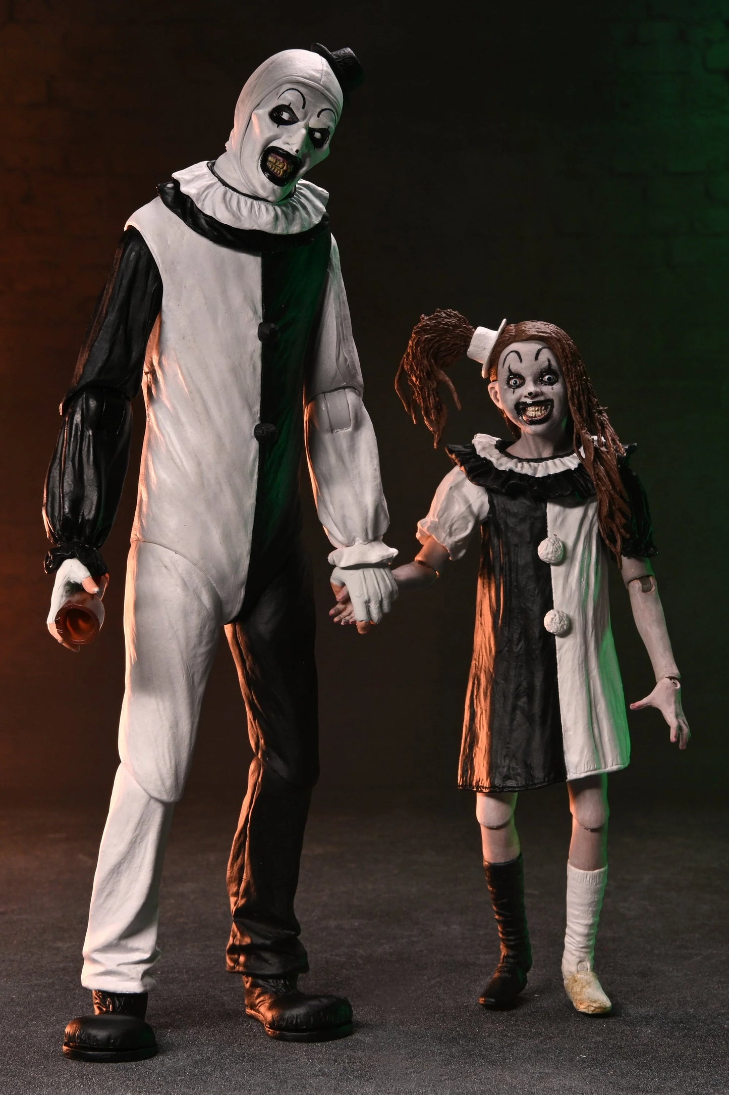 Terrifier 2 - Ultimate Art The Clown & Little Pale Girl (2-Pack) 17cm Actionfiguren NECA 2026