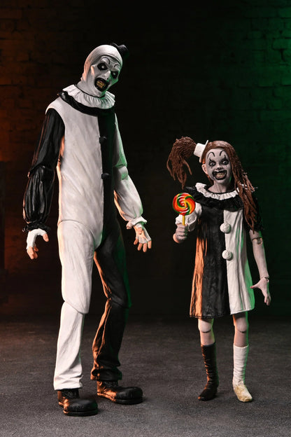 Terrifier 2 - Ultimate Art The Clown & Little Pale Girl (2-Pack) 17cm Actionfiguren NECA 2026