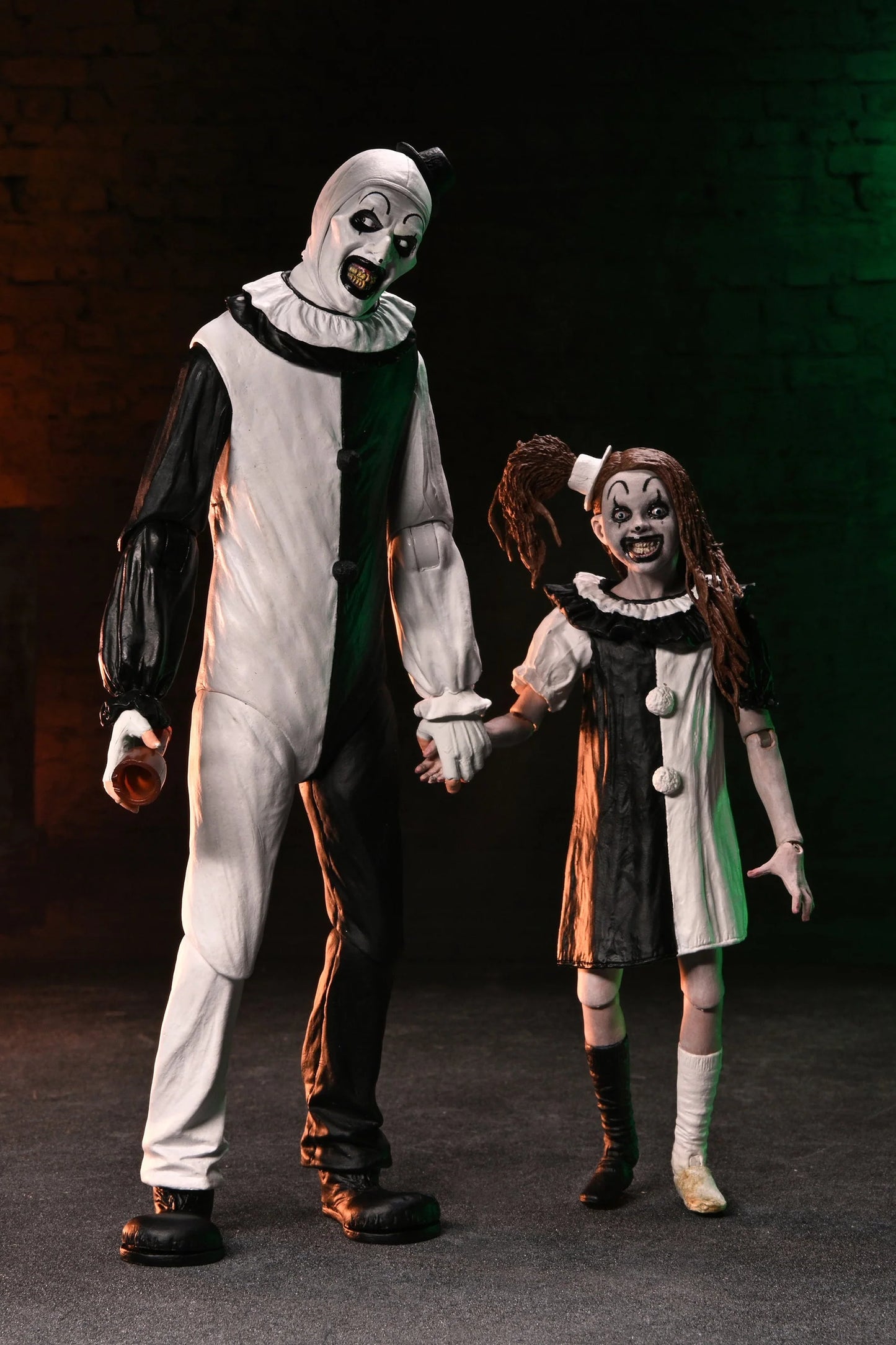 Terrifier 2 - Ultimate Art The Clown & Little Pale Girl (2-Pack) 17cm Actionfiguren NECA 2026