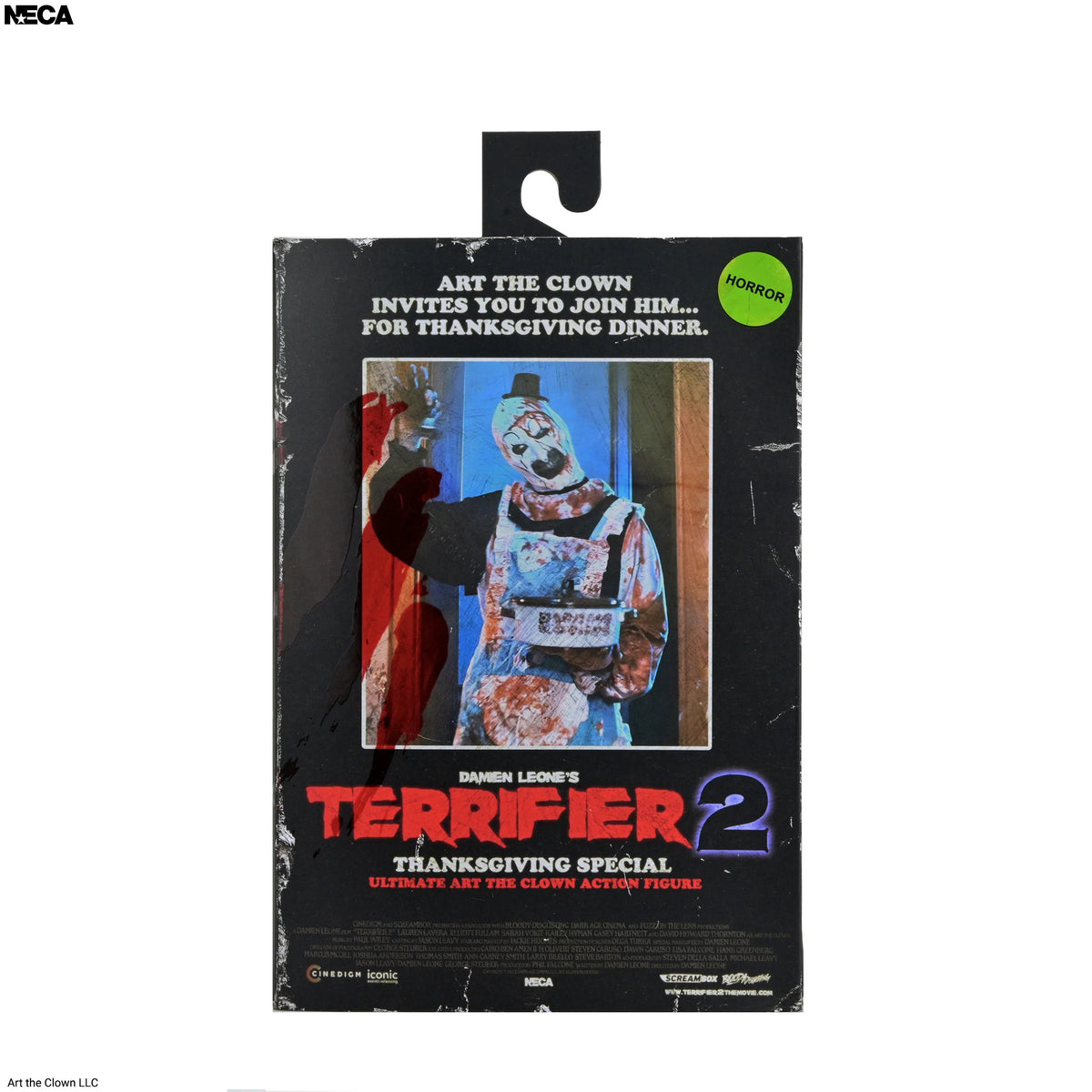 Terrifier 2 - Ultimate Thanksgiving Art The Clown 18cm Actionfiguren NECA 2026 **IMPORT**
