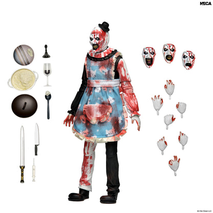 Terrifier 2 - Ultimate Thanksgiving Art The Clown 18cm Actionfiguren NECA 2026 **IMPORT**