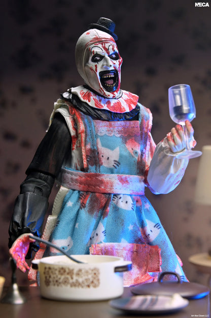 Terrifier 2 - Ultimate Thanksgiving Art The Clown 18cm Actionfiguren NECA 2026 **IMPORT**
