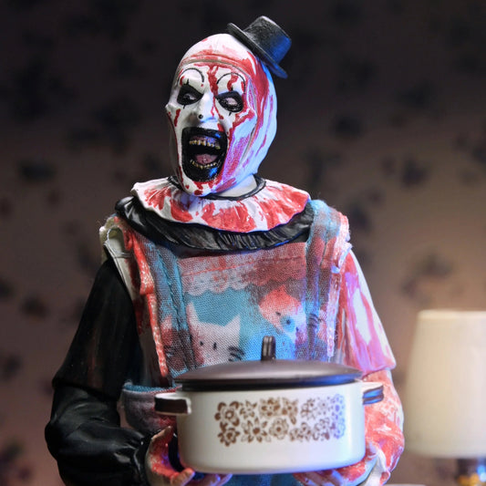 Terrifier 2 - Ultimate Thanksgiving Art The Clown 18cm Actionfiguren NECA 2026 **IMPORT**