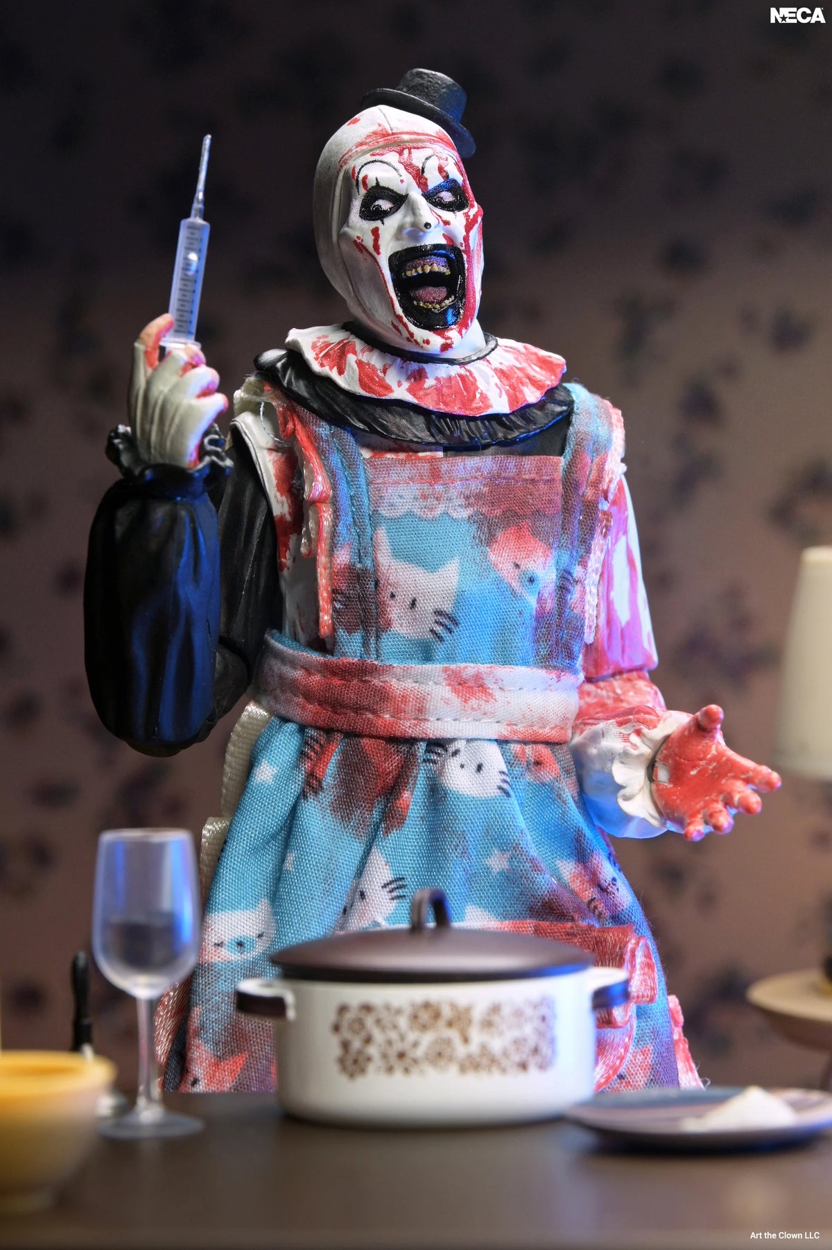 Terrifier 2 - Ultimate Thanksgiving Art The Clown 18cm Actionfiguren NECA 2026 **IMPORT**