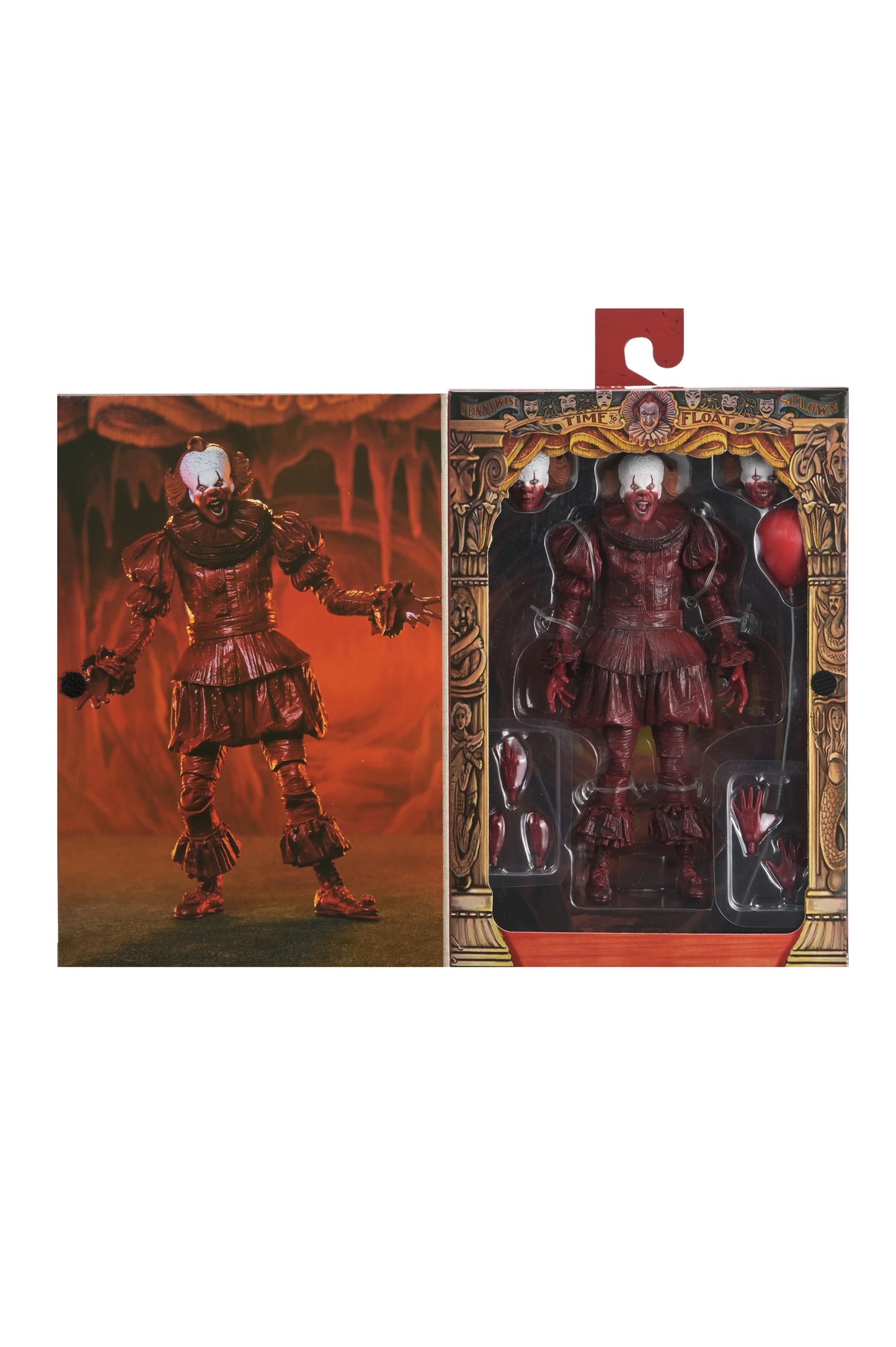 Pre-Order: Welcome To Derry - Ultimate Pennywise (Blood Soaked) Actionfigur 18cm NECA 2025