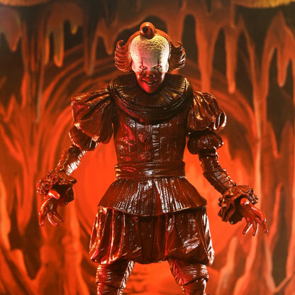 Pre-Order: Welcome To Derry - Ultimate Pennywise (Blood Soaked) Actionfigur 18cm NECA 2025