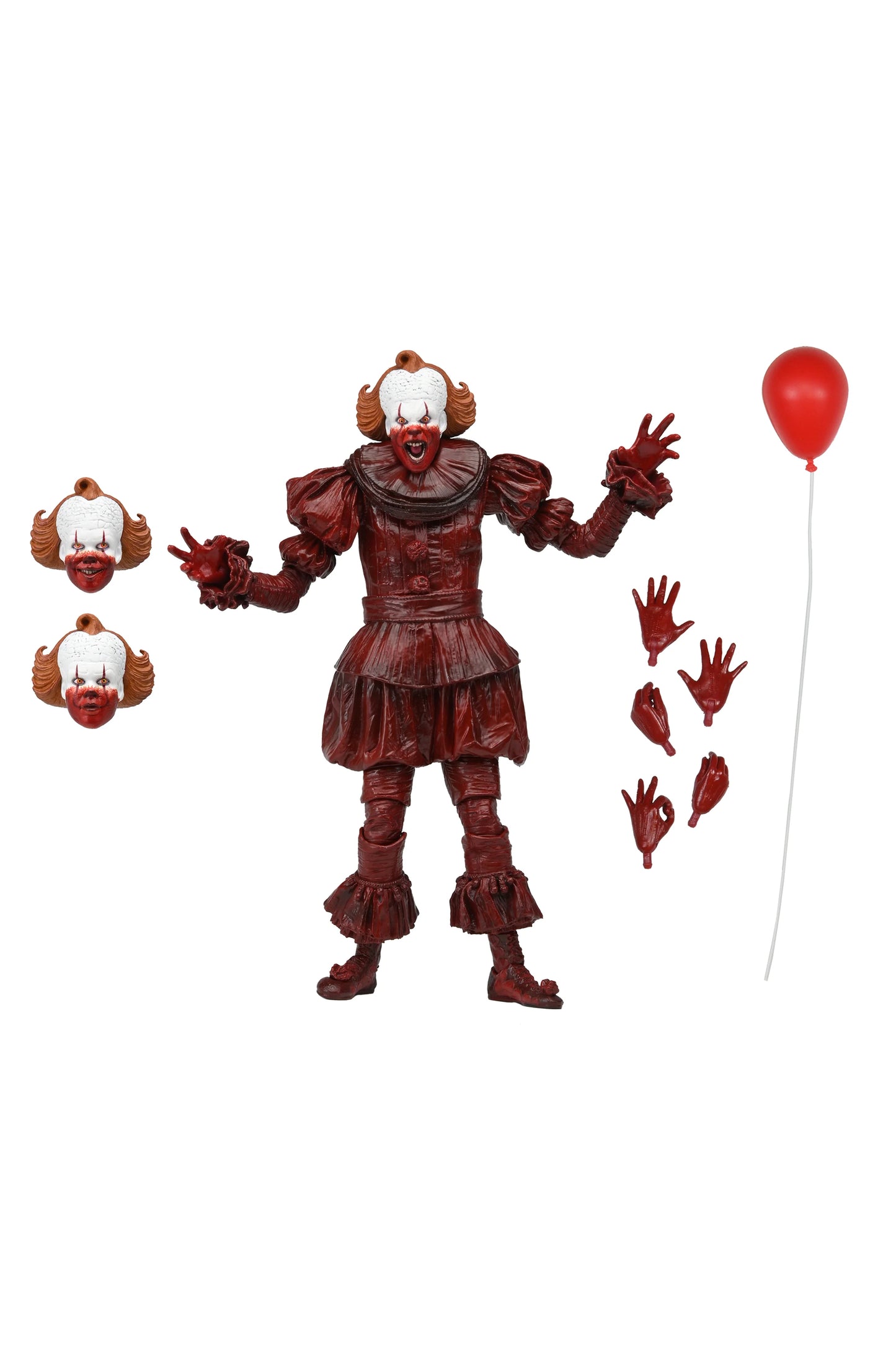 Pre-Order: Welcome To Derry - Ultimate Pennywise (Blood Soaked) Actionfigur 18cm NECA 2025