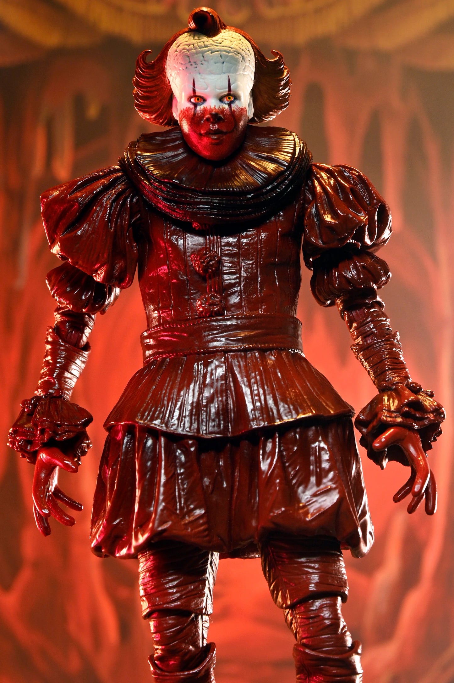 Pre-Order: Welcome To Derry - Ultimate Pennywise (Blood Soaked) Actionfigur 18cm NECA 2025