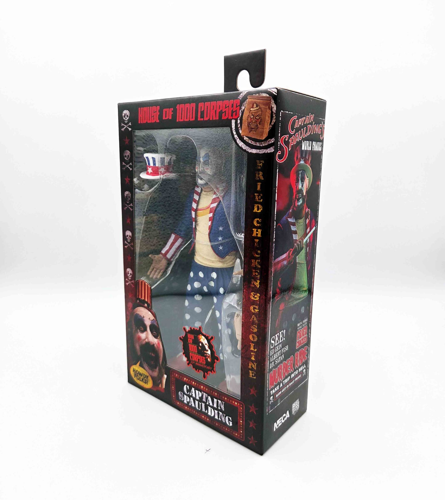 House of 1000 Corpses - Captain Spaulding (Tailcoat) 20th Anniversary Actionfigur 18cm NECA 2024