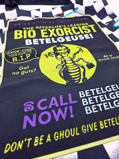 Beetlejuice Beetlejuice - Call Beetlejuice (Bio Exorcist) Tragetasche Cinereplicas 2025