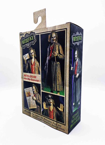Beetlejuice (1988 Movie) - Ultimate Beetlejuice Tour Guide (Bio Exorcist) Actionfigur 18cm NECA 2024
