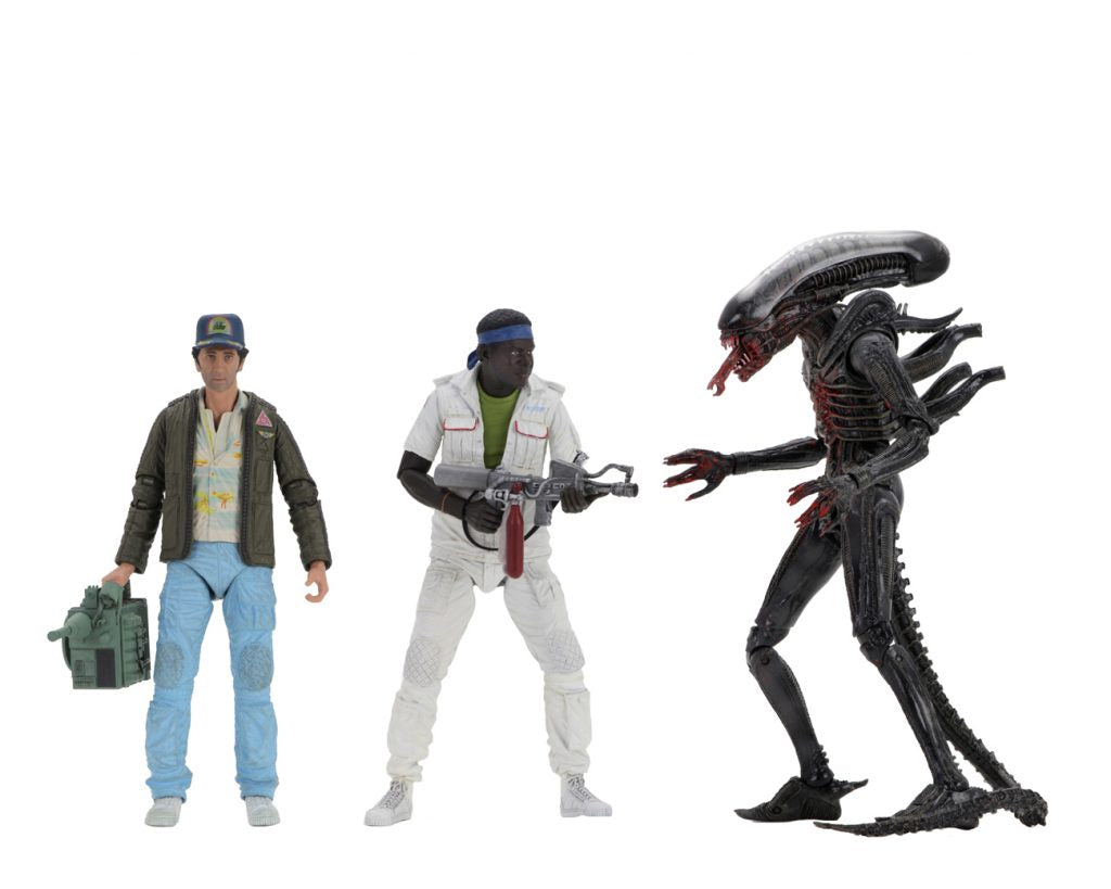 Alien - Series 2 (40th Anniversary) Actionfiguren 18cm (3er Set) NECA 2020 Limited Edition