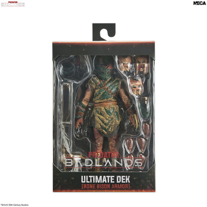 Predator: Badlands - Ultimate Dek (Bone Bison Armor) Actionfigur 18cm NECA 2026