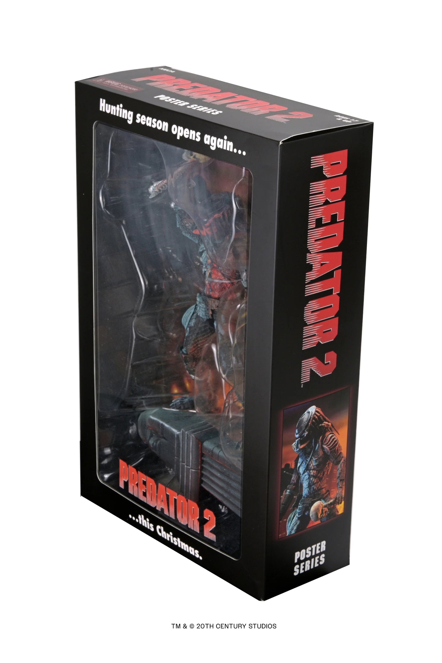 Predator 2 - City Hunter with Gargoyle Base (Poster Series) 18cm Actionfigur NECA 2026