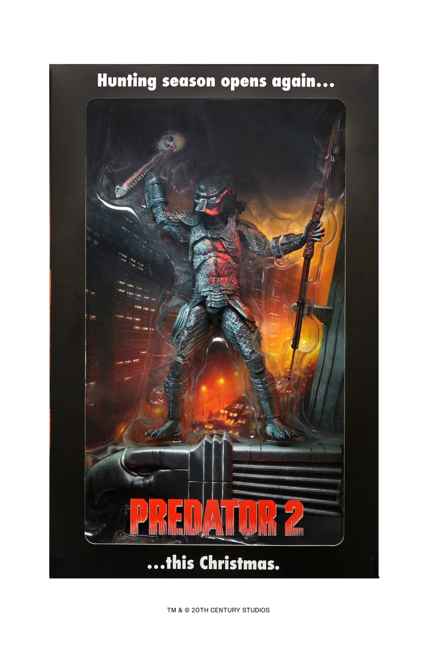 Predator 2 - City Hunter with Gargoyle Base (Poster Series) 18cm Actionfigur NECA 2026