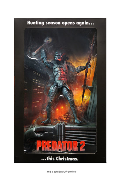 Predator 2 - City Hunter with Gargoyle Base (Poster Series) 18cm Actionfigur NECA 2026