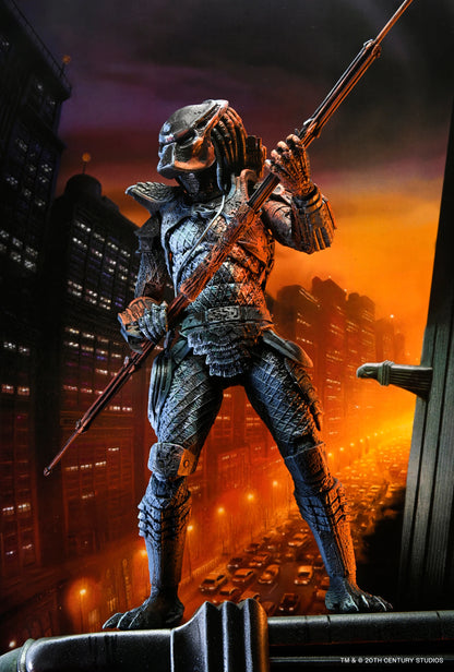 Predator 2 - City Hunter with Gargoyle Base (Poster Series) 18cm Actionfigur NECA 2026