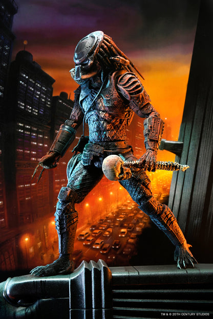 Predator 2 - City Hunter with Gargoyle Base (Poster Series) 18cm Actionfigur NECA 2026