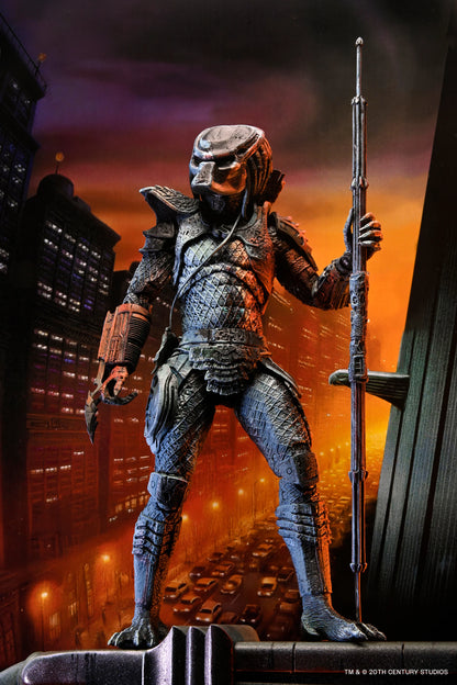 Predator 2 - City Hunter with Gargoyle Base (Poster Series) 18cm Actionfigur NECA 2026