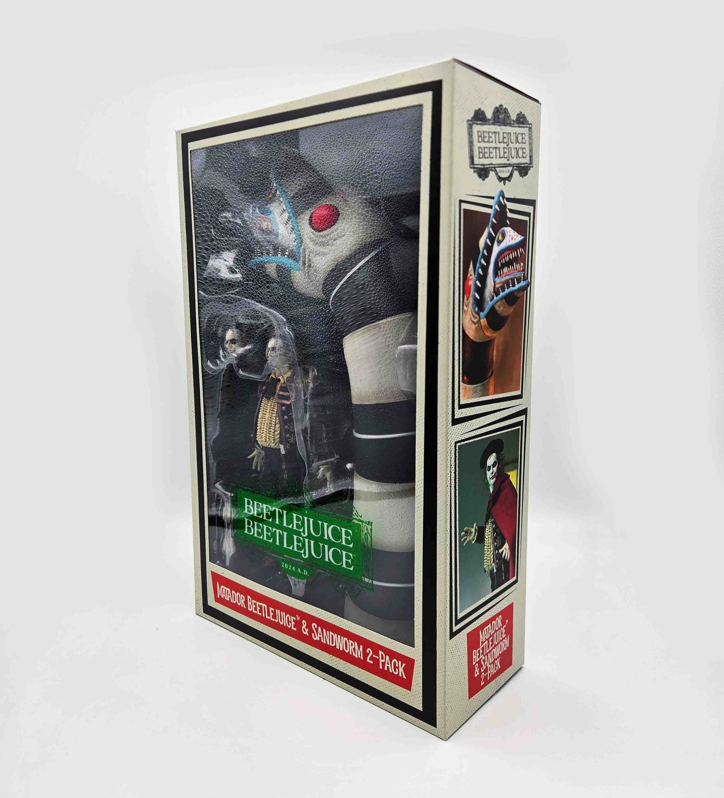 Beetlejuice Beetlejuice - Ultimate Beetlejuice (Matador) & Sandworm 2-Pack Actionfiguren 18cm NECA 2025