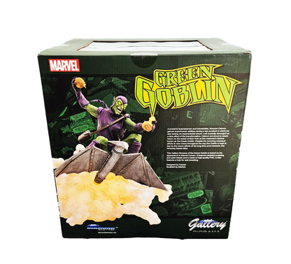 Marvel Comic Gallery Spider Man Green Goblin Deluxe PVC Statue Diamond Select Toys 2023