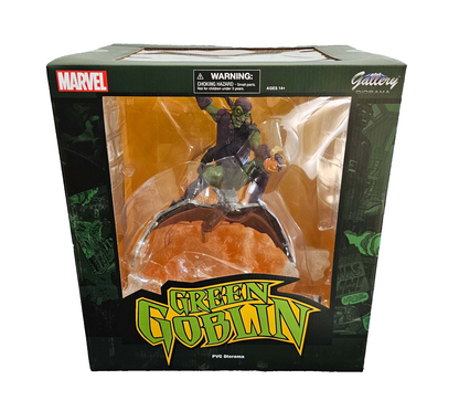 Marvel Comic Gallery Spider Man Green Goblin Deluxe PVC Statue Diamond Select Toys 2023