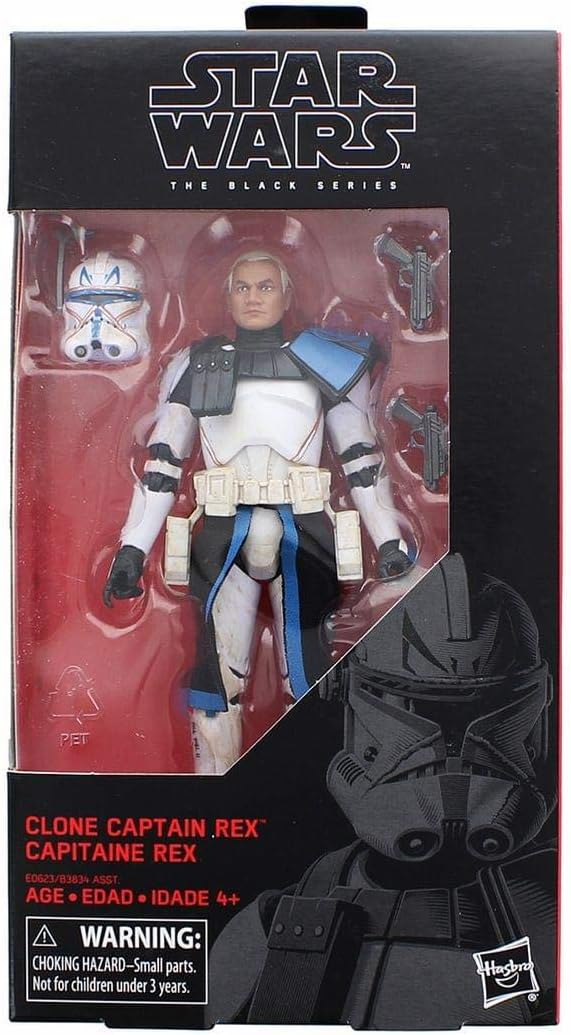 Star Wars Black Series: Clone Captain Rex #59 Red Line 15cm Actionfigur Hasbro 2018