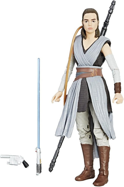 Star Wars Black Series: Rey (Jedi Training) #44 Red Line 15cm Actionfigur Hasbro 2017 (Auspacker)