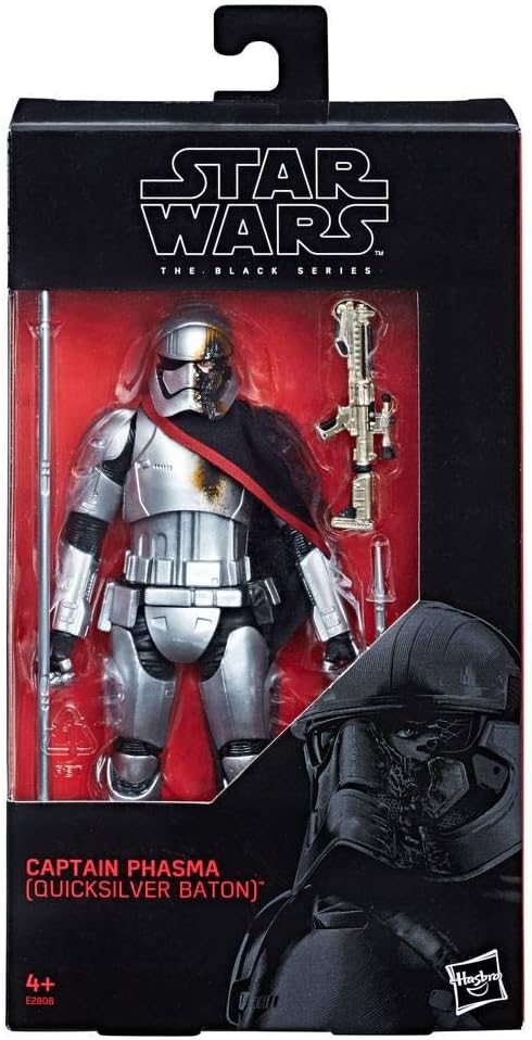 Star Wars Black Series - Captain Phasma (Quicksilver Baton) 15cm Actionfigur ToysRUs Exclusive 2018