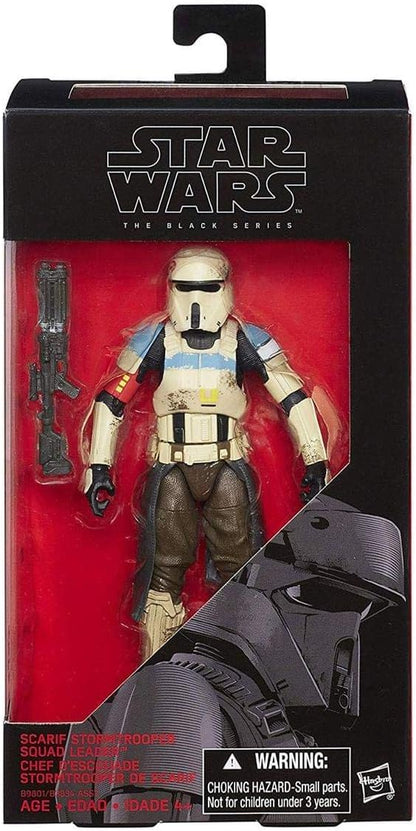 Star Wars Black Series: Scarif Stormtrooper Squad Leader #28 Red Line 15cm Actionfigur Hasbro 2016