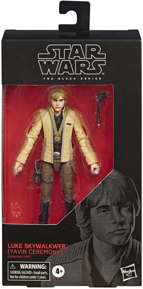 Star Wars Black Series: Luke Skywalker (Yavin Ceremony) #100 Red Line 15cm Actionfigur Hasbro 2019