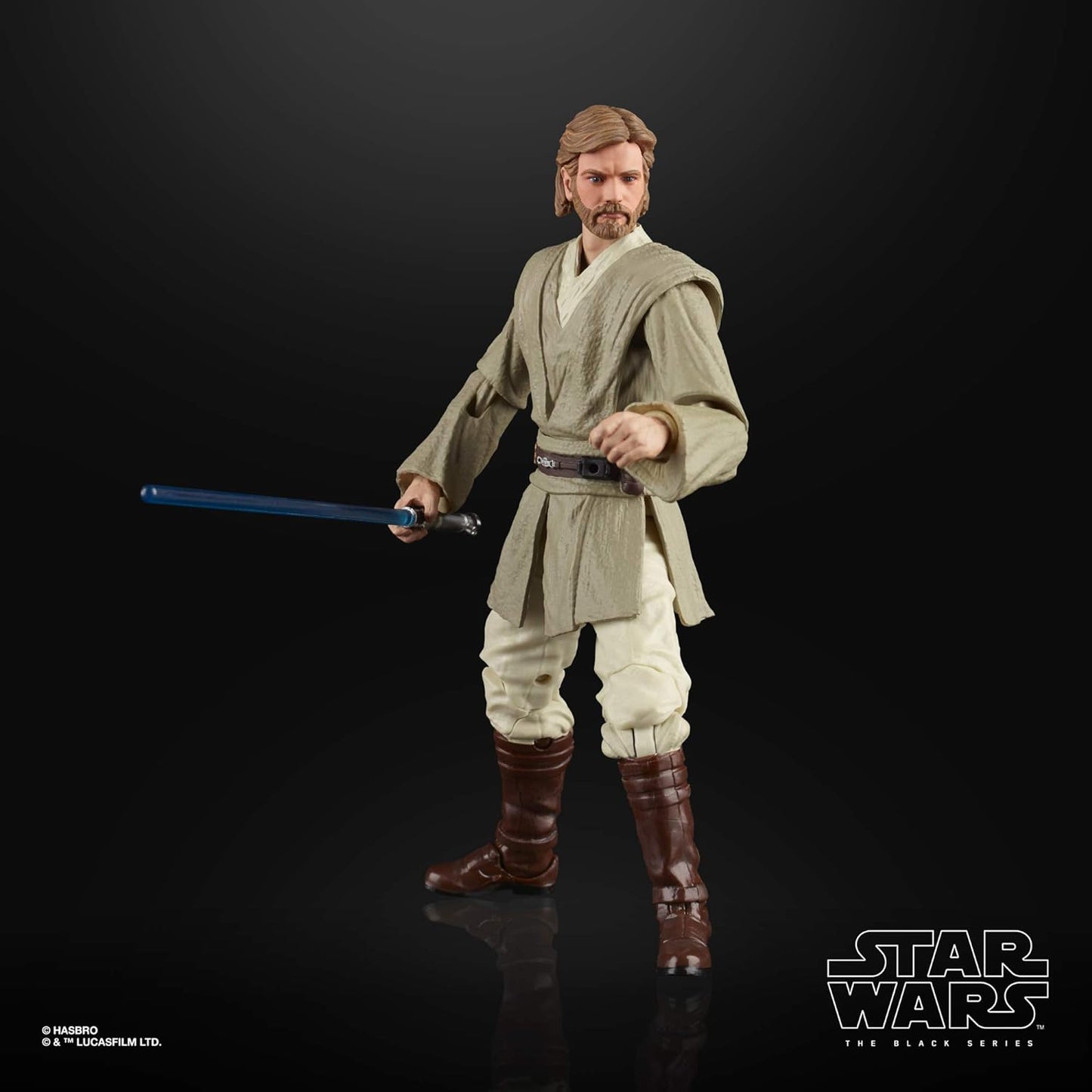 Star Wars Black Series: Obi-Wan Kenobi (Jedi Knight) #111 Red Line 15cm Actionfigur Hasbro 2020